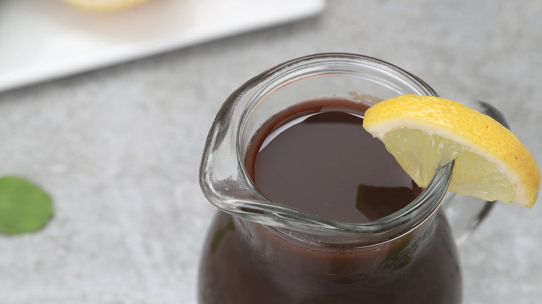 Chocolate-Colored Green Juice