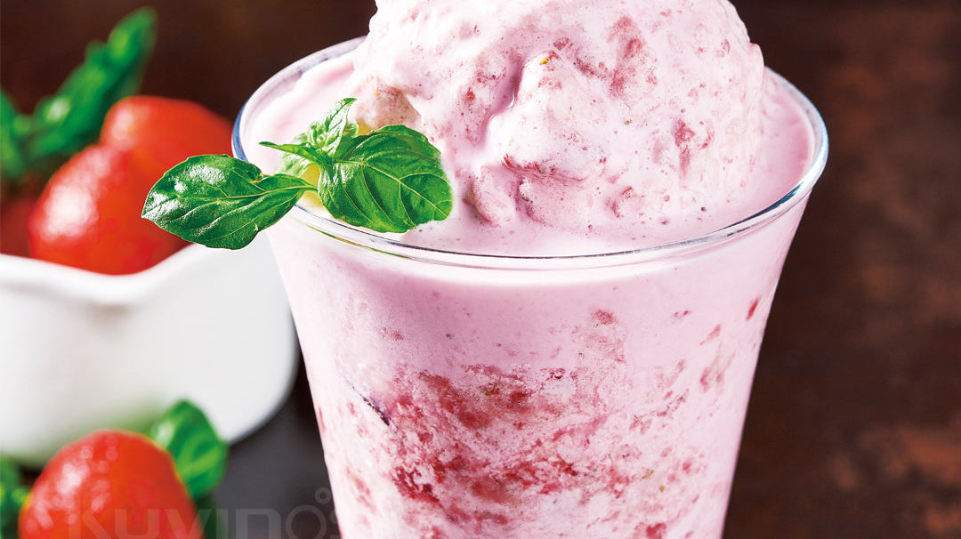 Strawberry Milk Ice Cream