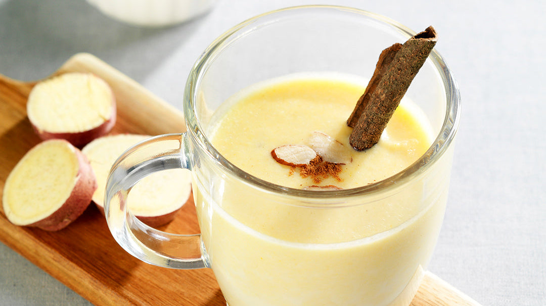 Sweet Potato Set-type Yogurt Smoothie