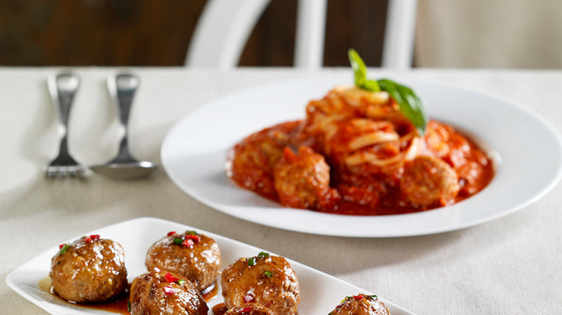 Hot Pepper Sauced Meatball