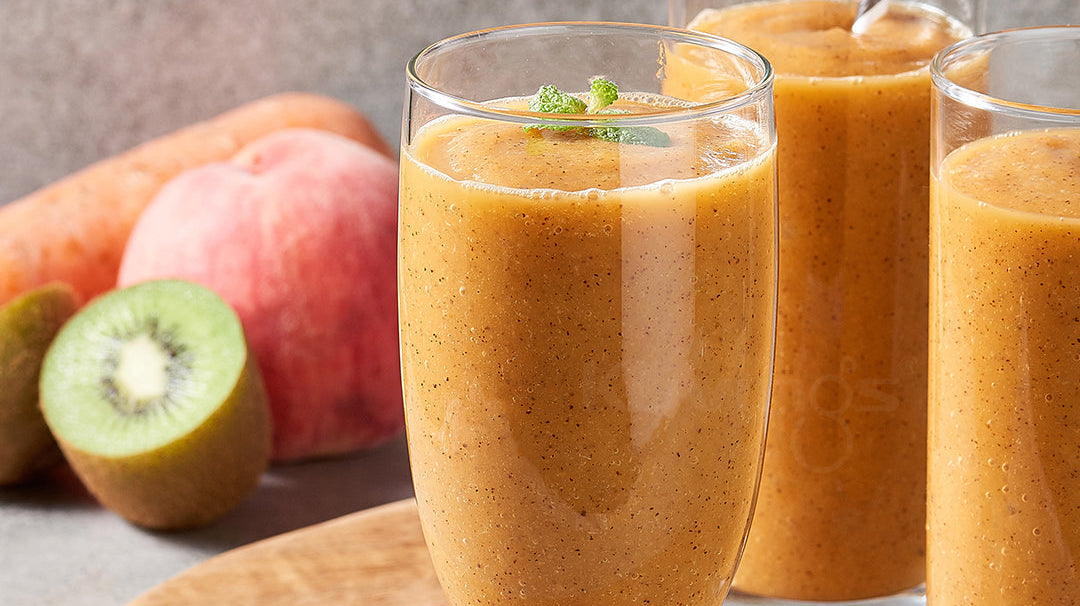 Peach and Kiwi Smoothie