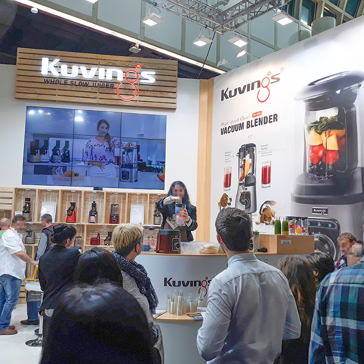 Home Appliance Kuvings Attends International Exhibitions, Making Success in Show Marketing