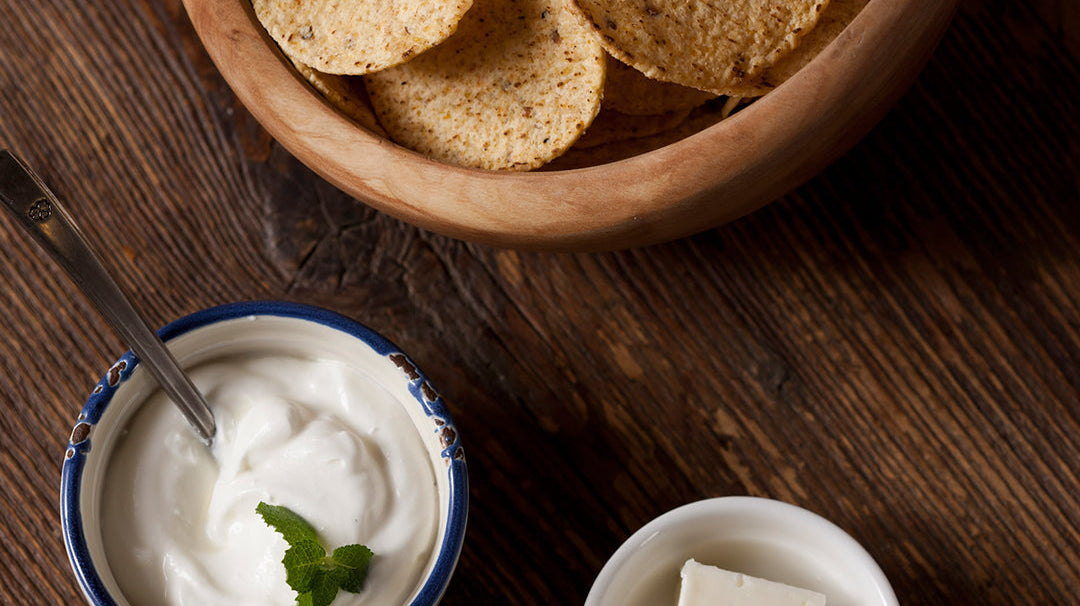 Greek Yogurt Olive Dressing