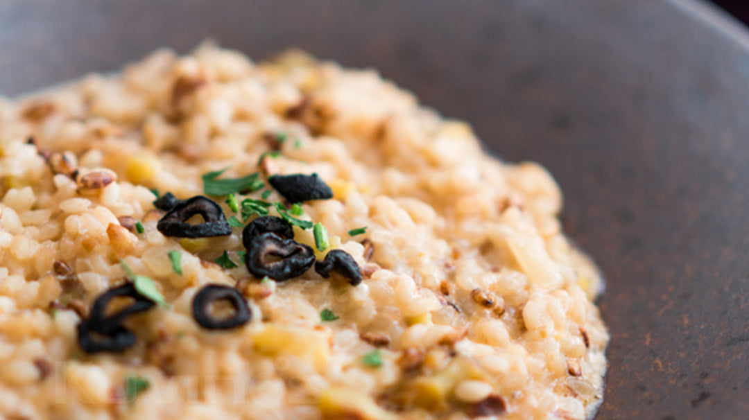 Beef and Mushroom Porridge