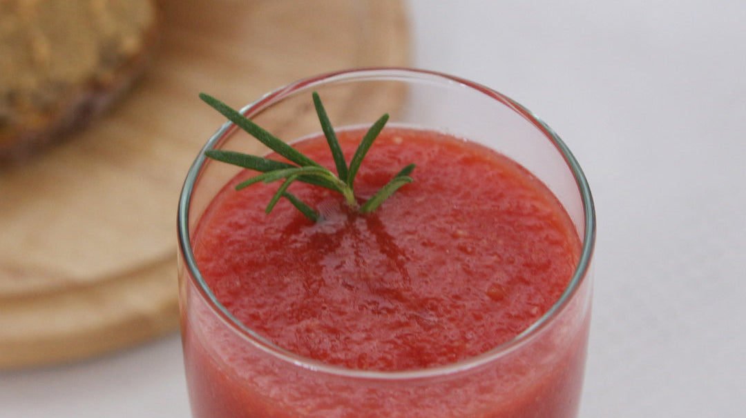 Cherry Tomato and Apple Juice