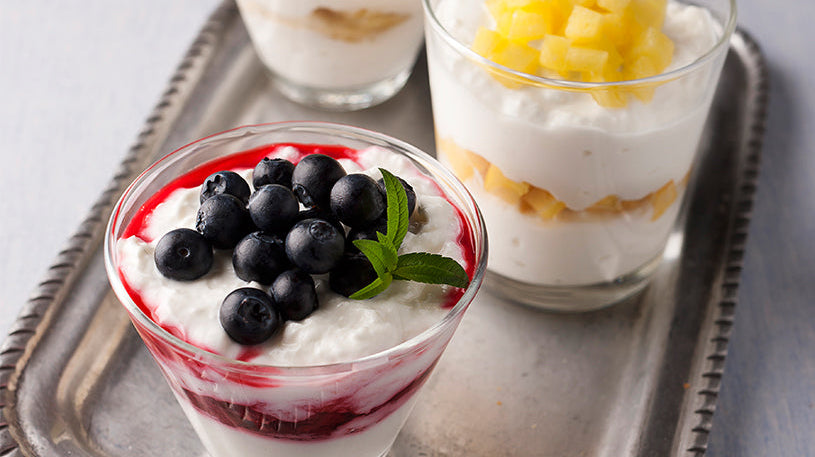 Raspberry-Blueberry Greek Yogurt