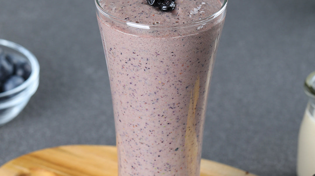Blueberry Sprout Smoothie