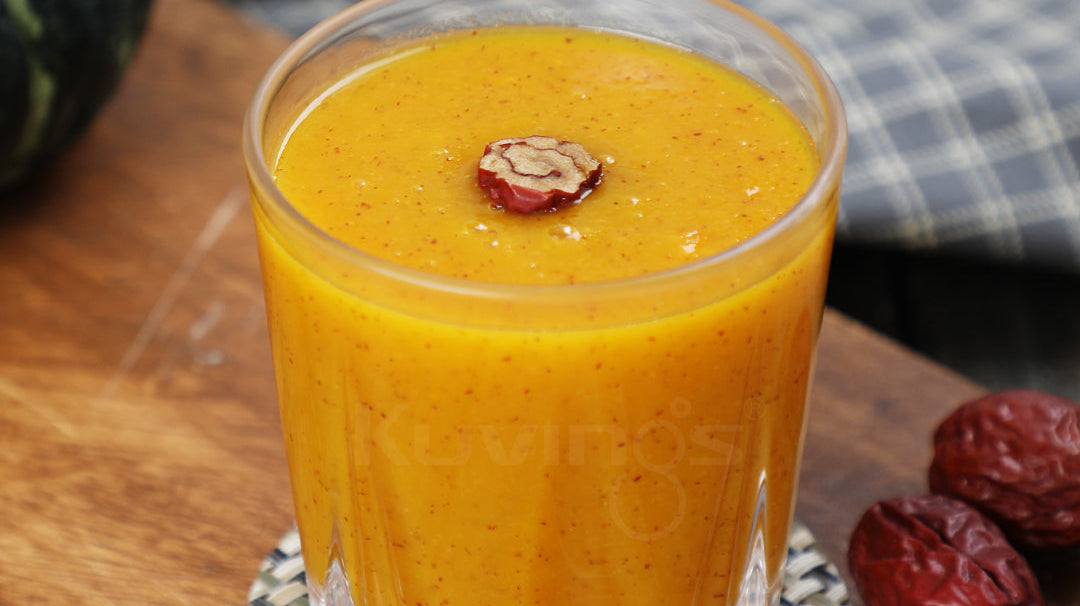 Juice with Sweet pumpkin, Date and Pineapple