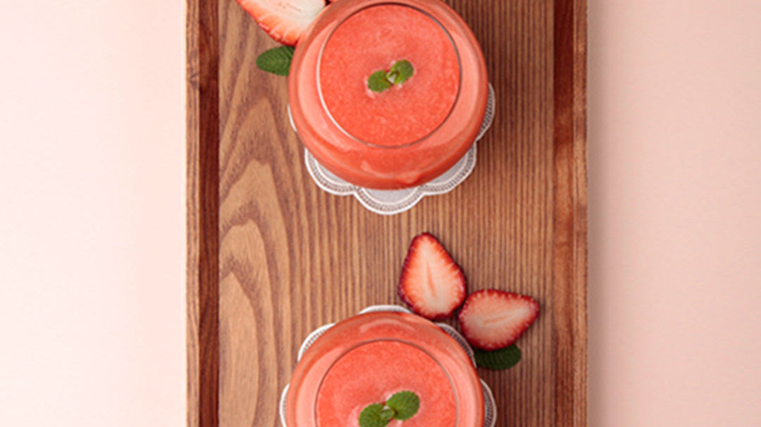 Refreshing Strawberry Juice