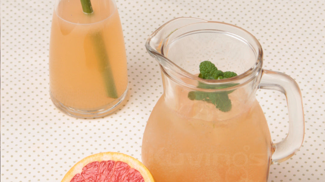 Grapefruit and Korean Melon Juice