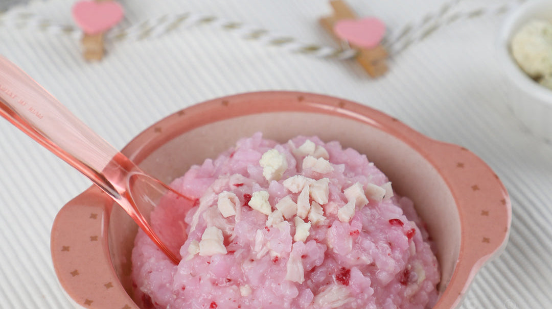 Beet and Chicken Porridge