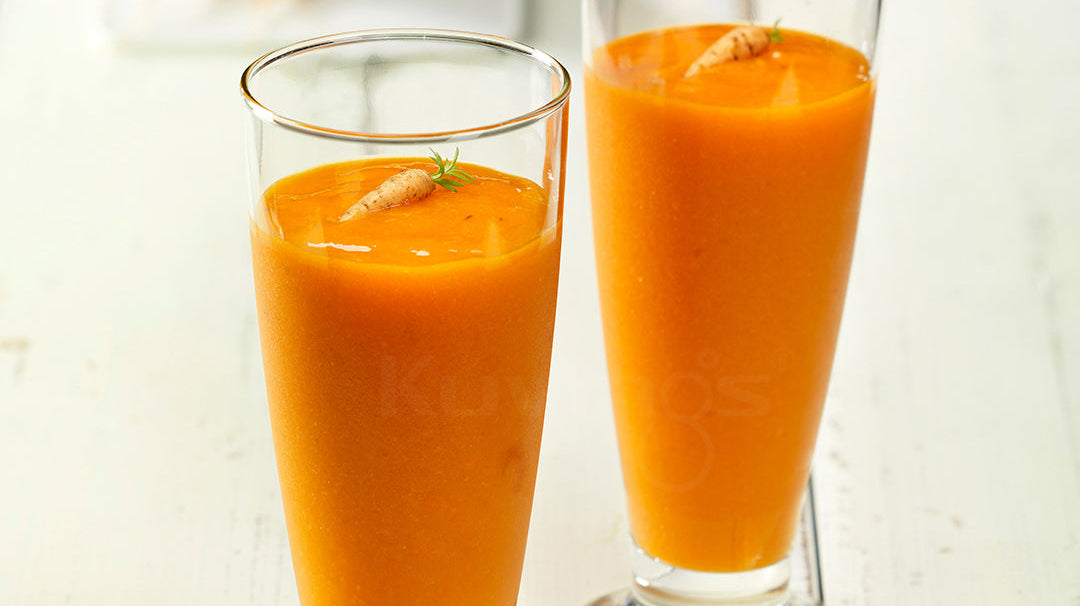 Orange Ripe Persimmon Juice
