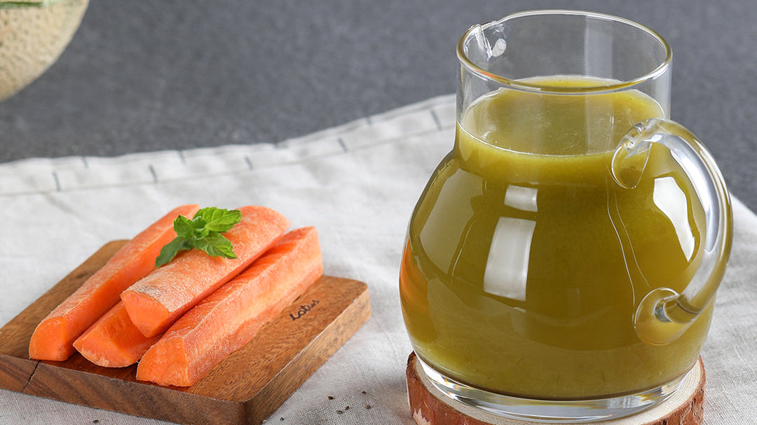 Bitter Melon and Melon Juice