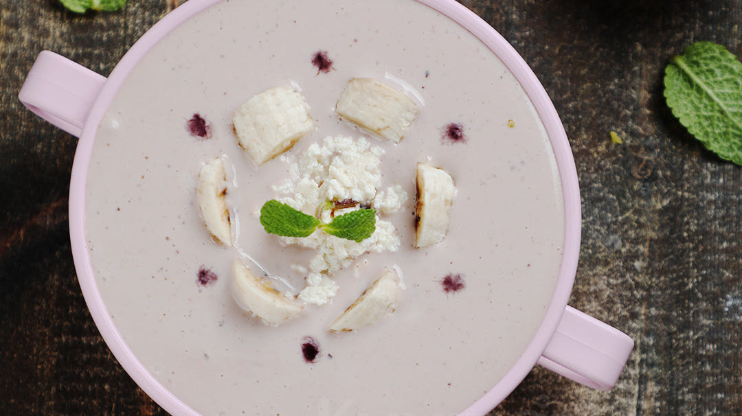 Tofu Banana Yogurt Bowl