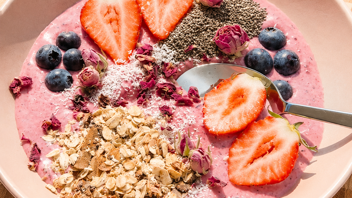 Triple Berry Smoothie Bowl