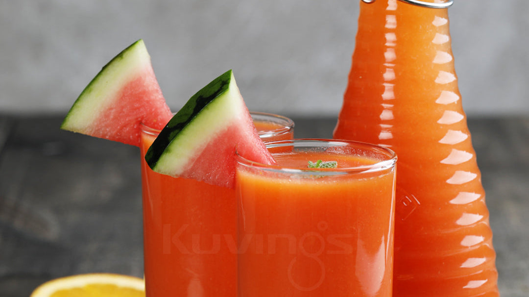 Watermelon and Orange Juice