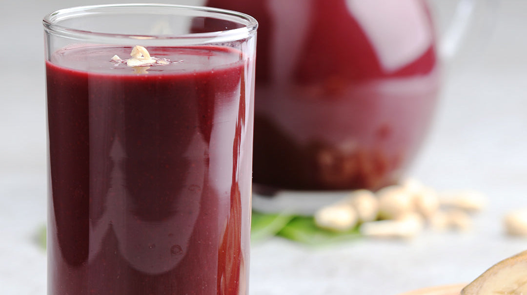 Blueberry and Banana Smoothie