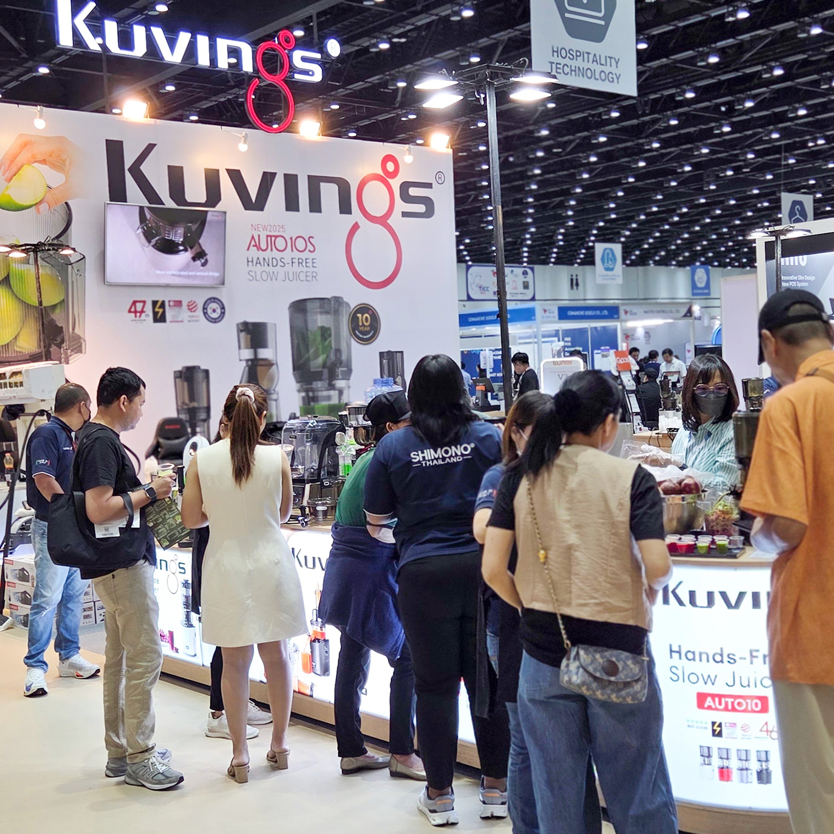 Spotlight on Kuvings Hands-Free Juicer Series at FHT 2025 in Thailand