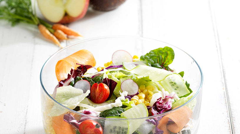 Onion-Apple Dressed Salad