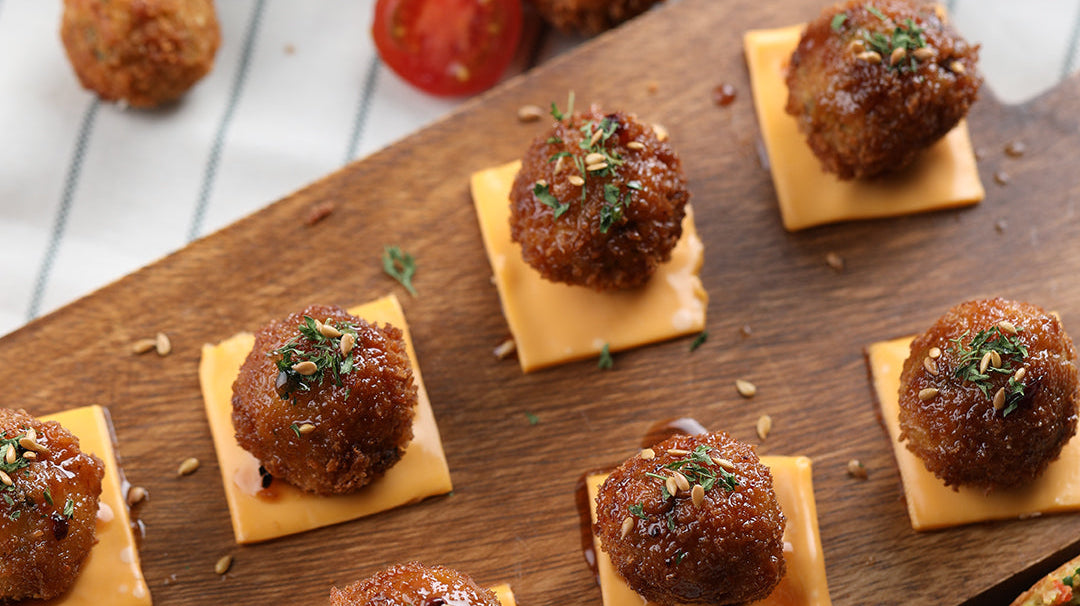 Cheese Vegetable Finger Food