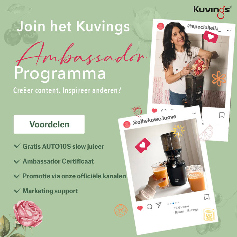Kuvings Netherlands is looking for Brand Ambassadors