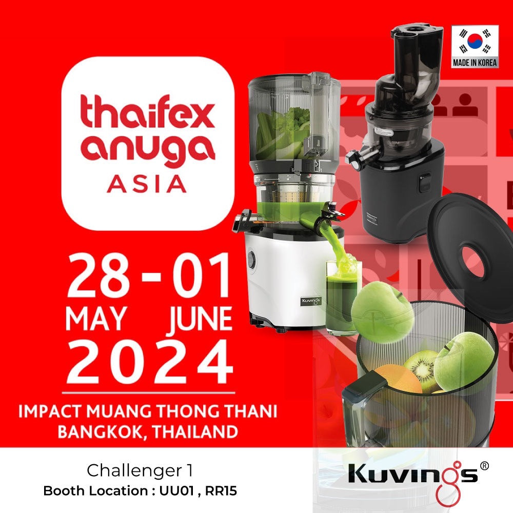 Kuvings Thailand will particiapte in THAIFEX – Anuga Asia