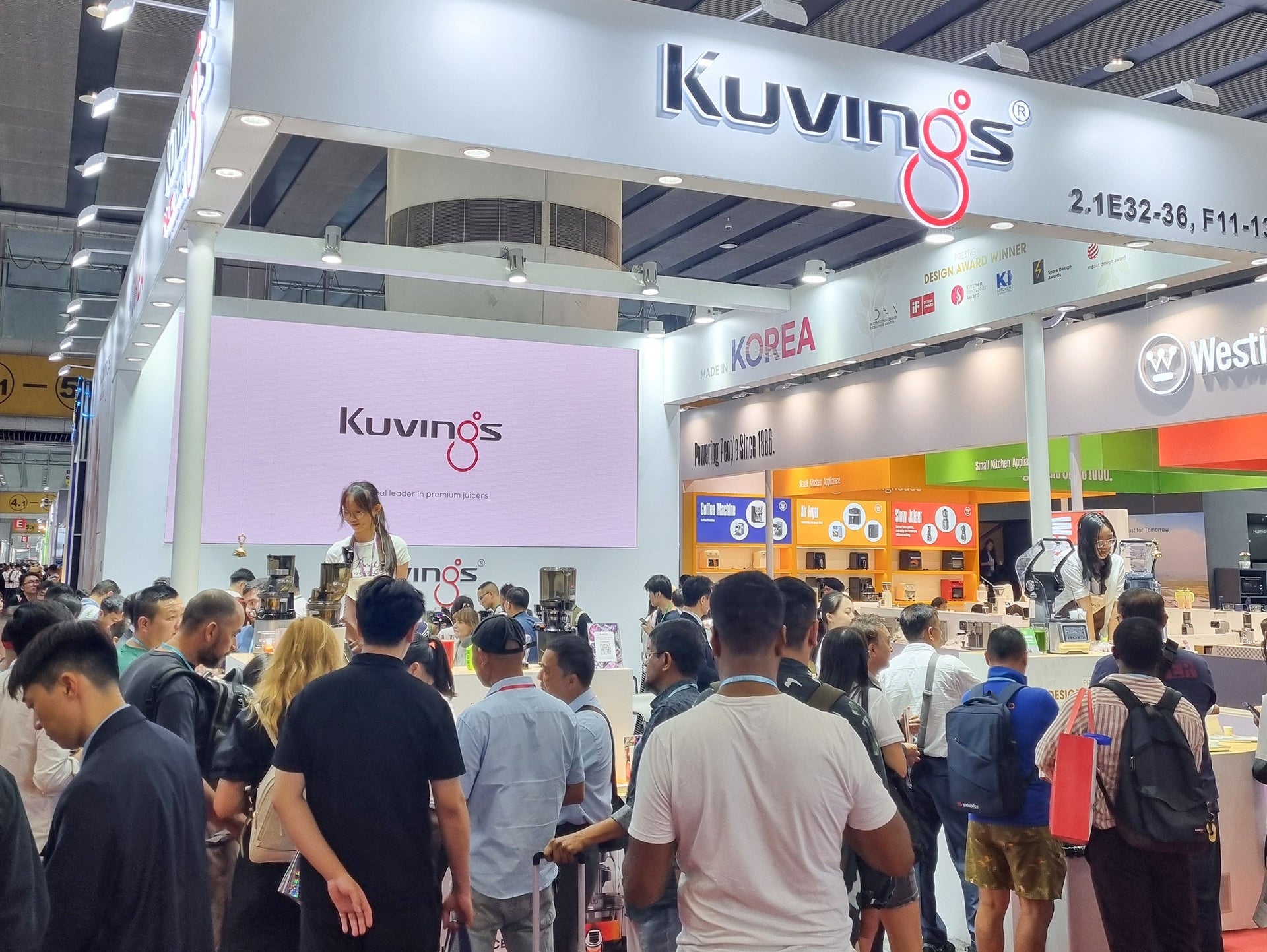 Kuvings Exhibits Its Latest Premium Appliances at the Canton Fair in China