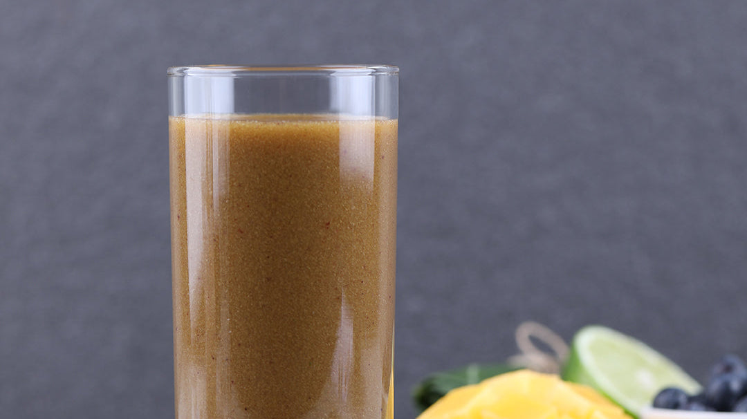 Mango and Blueberry Juice