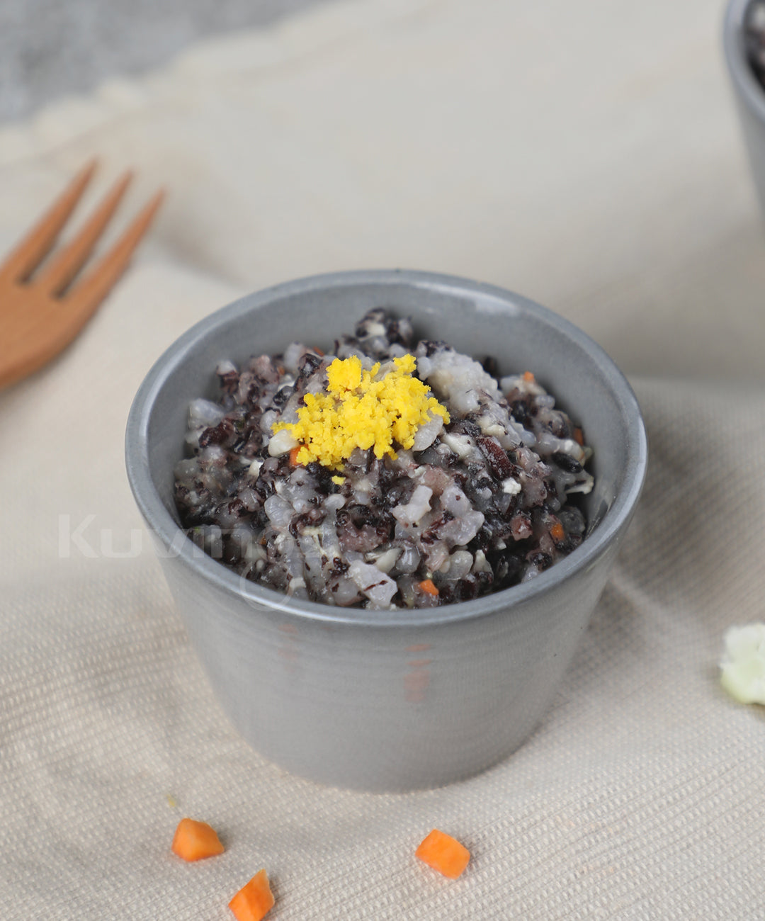 Black Rice Porridge with York