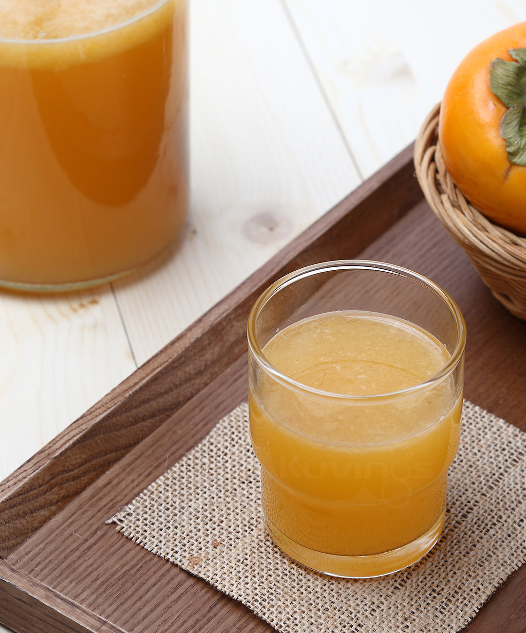 Lotus Root and Persimmon Juice