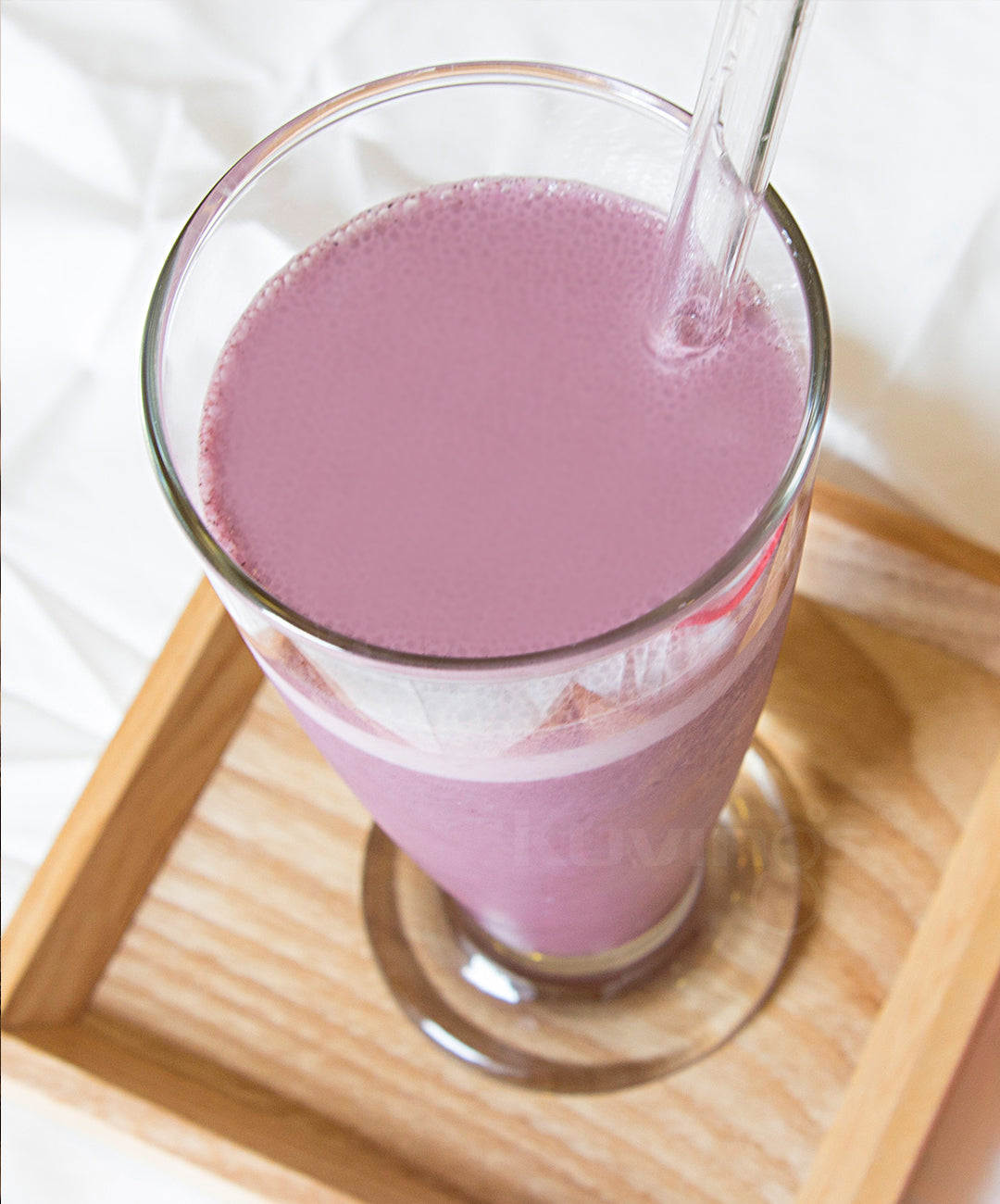 Korean Melon and Blueberry Smoothie