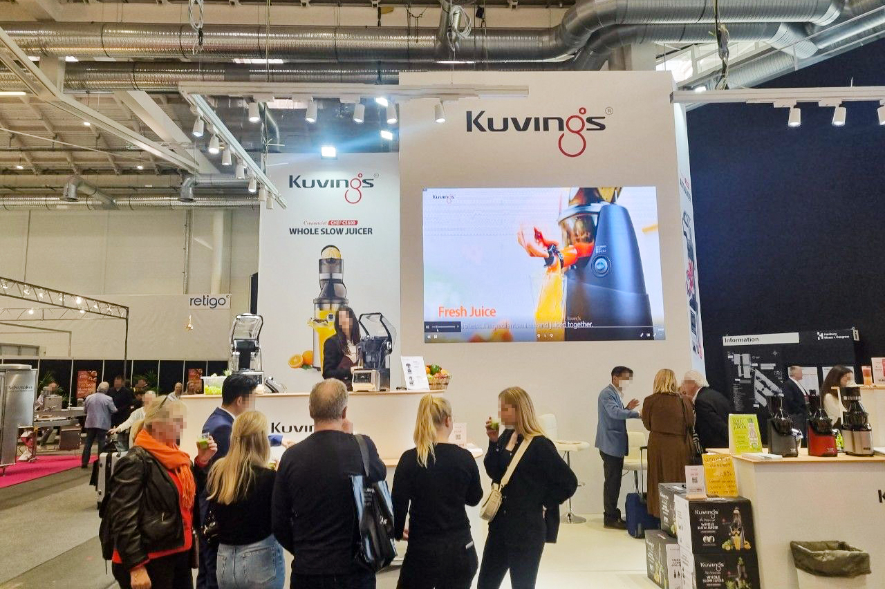 Kuvings Participated in the "INTERNORGA 2022" in Germany