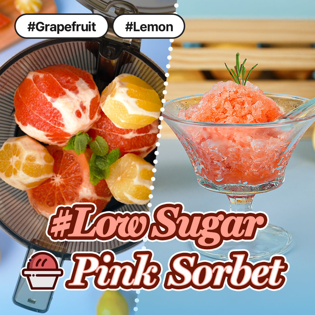 [#Low Sugar] Pink Lemon Sorbet