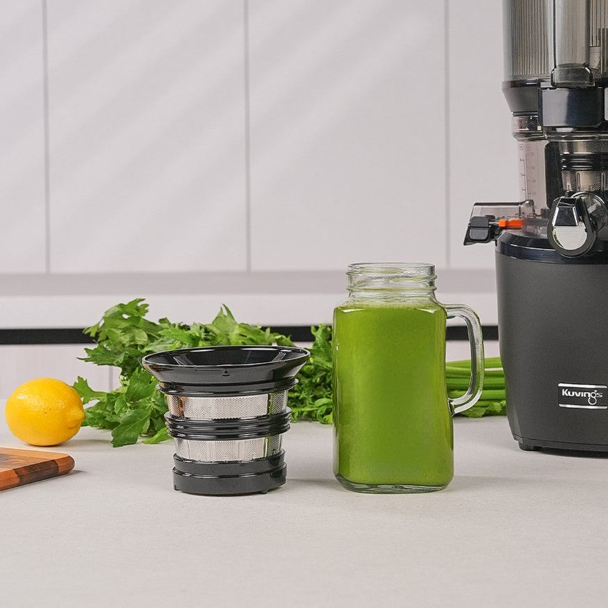[3-in-1 AUTO10S]Juice Strainer: Real Green Juice