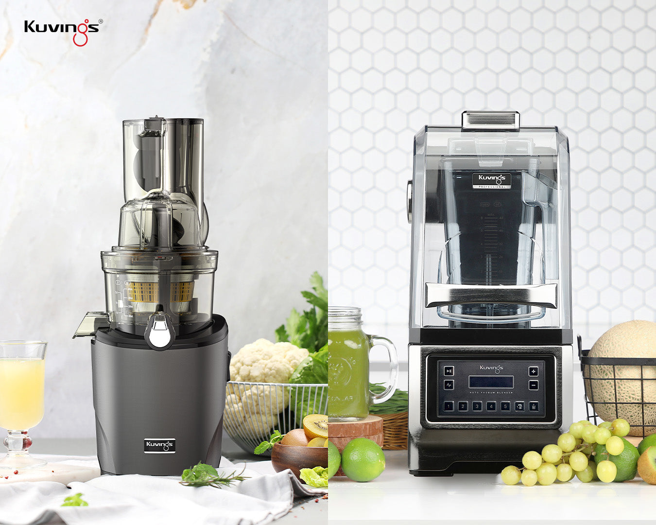 Kuvings Releases Commercial Auto & Vacuum Blender and new Whole Slow Juicer to Expand into Global Home Appliances Market