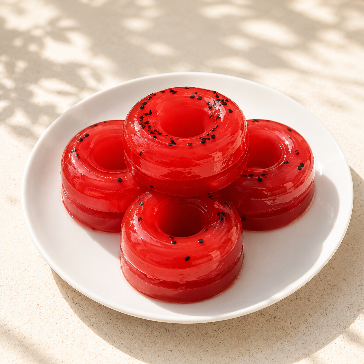 Homemade Watermelon Gummies