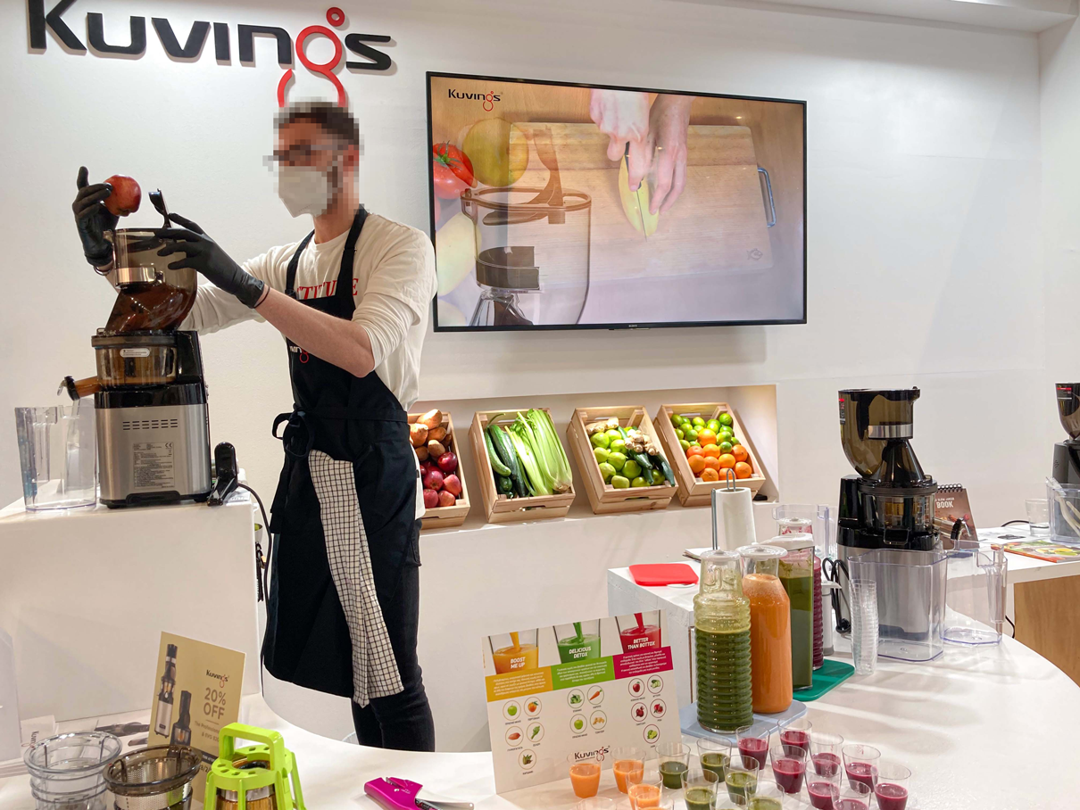 Kuvings showcased its commercial juicer at HORECA Greece 2022