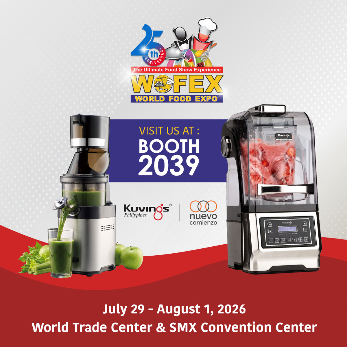 Kuvings Philippines by Nuevo Showcases Commercial Solutions at WOFEX 2026