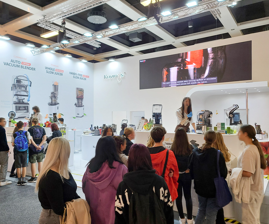 Kuvings showcased its new product at IFA 2022, Germany