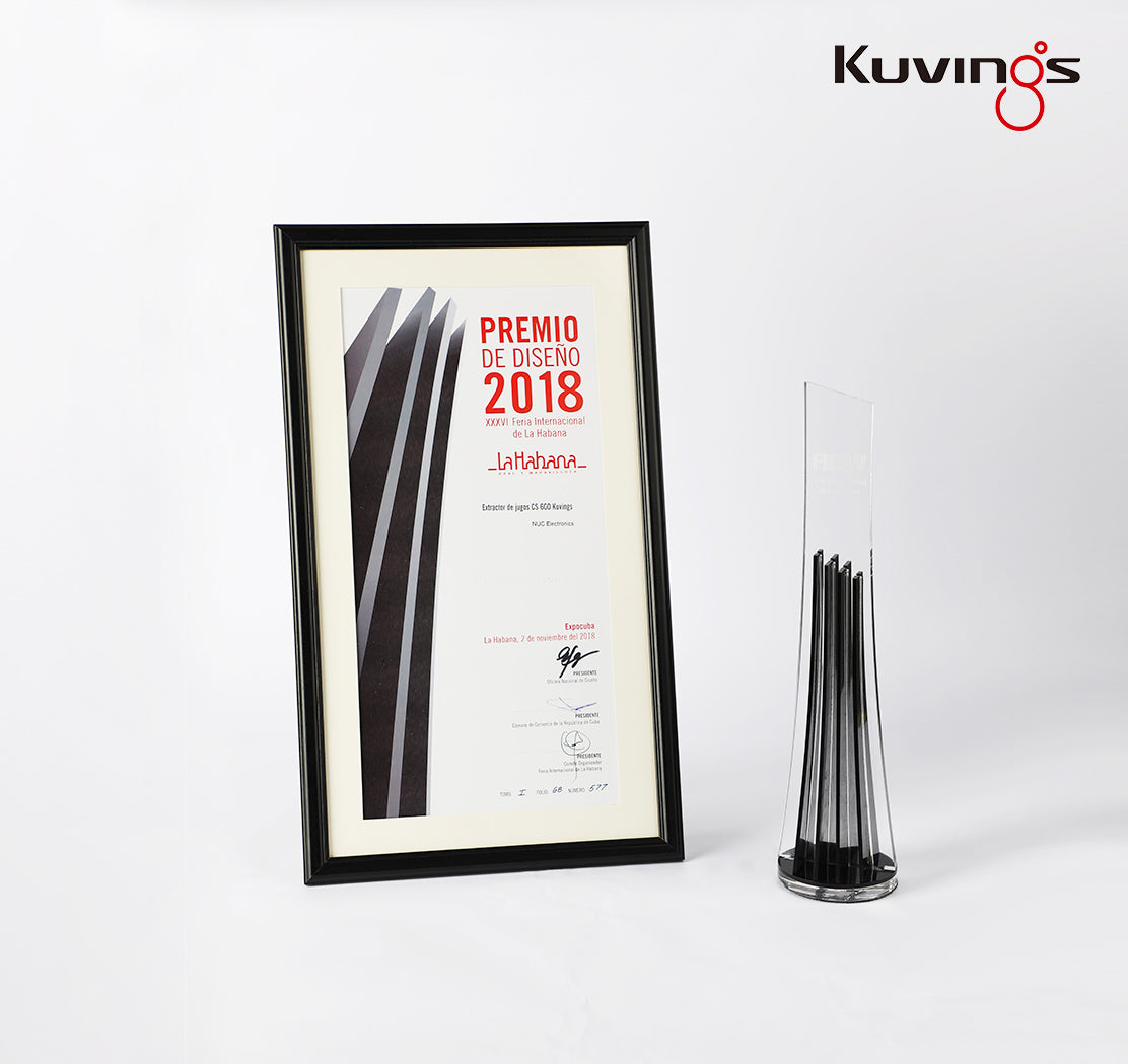 Kuvings CS600 Commercial Whole Slow Juicer Receives Design Award at FIHAV 2018 Fair in Cuba