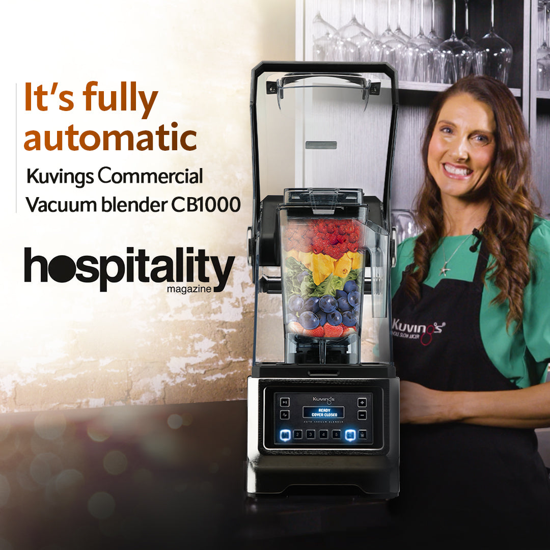 It’s fully automatic – Kuvings commercial Vacuum blender CB1000