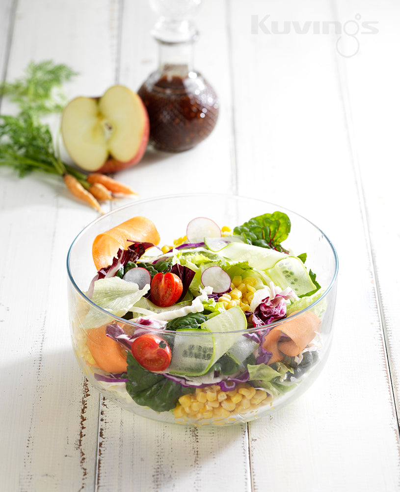 Onion-Apple Dressed Salad