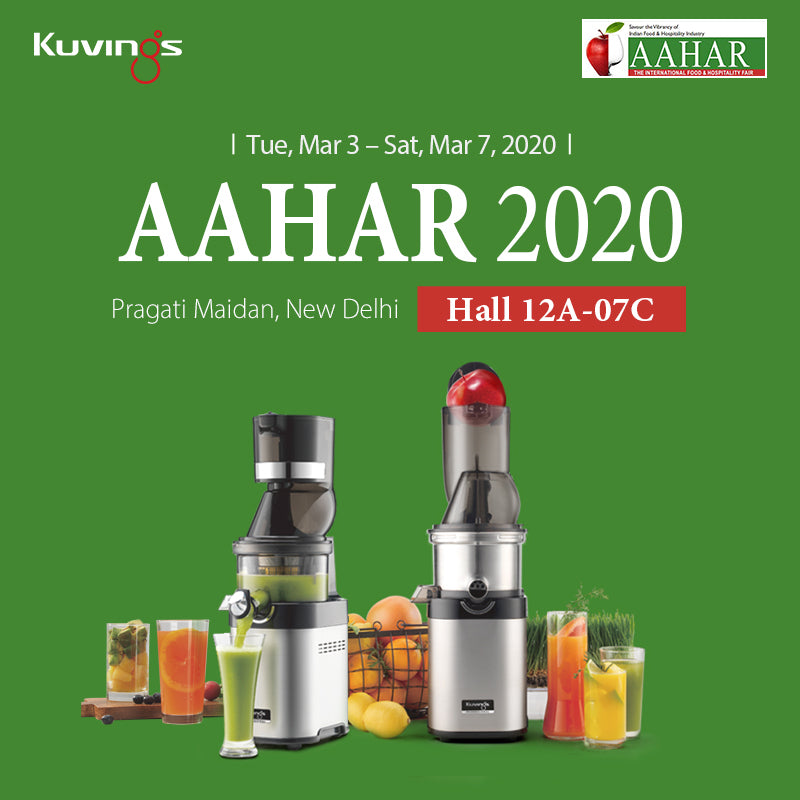 Kuvings to Participate in the Food & Hospitality Fair AAHAR in India to Showcase its Commercial Juicer