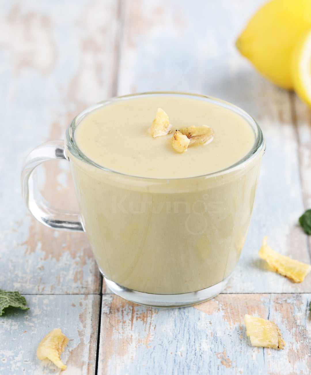 Bitter Melon and Banana Juice