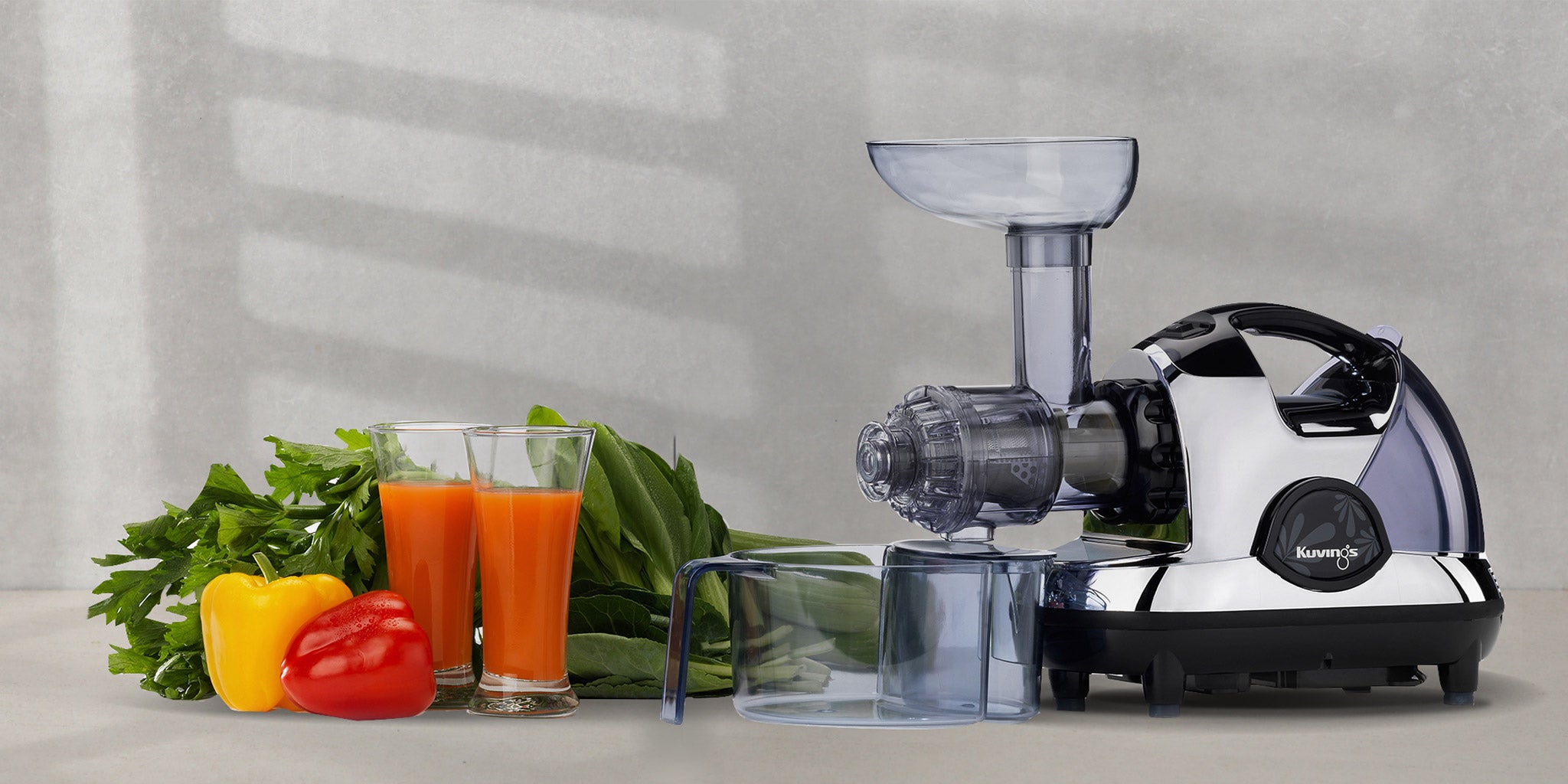 クビンス ジューサー Whole Slow Juicer JSG-641M Kuvings Whole Slow Juicer EVO820 | Slow Juicer | Williams Sonoma