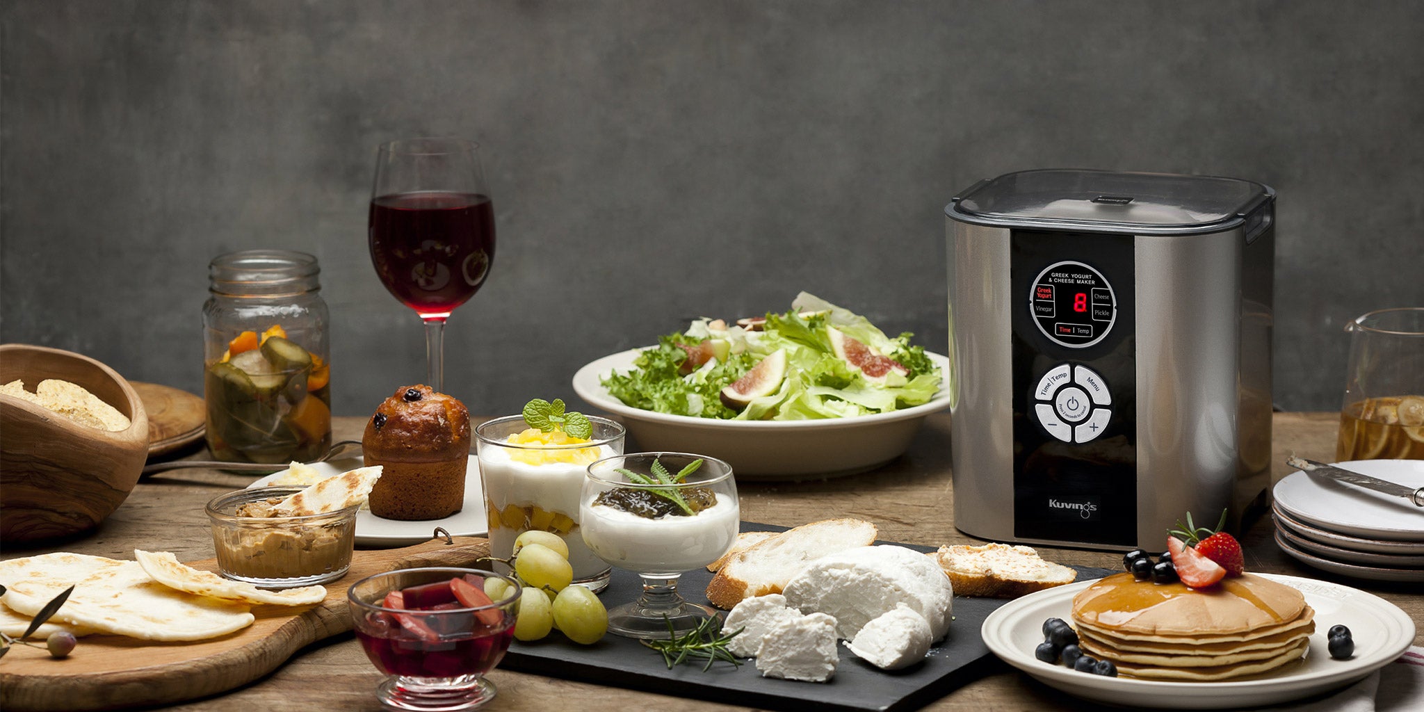 Greek Yogurt & Cheese Maker – Kuvings