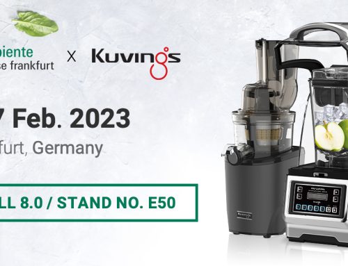 Kuvings is participating in the 2023 Ambiente Frankfurt in Germany from February 3rd to 7th.